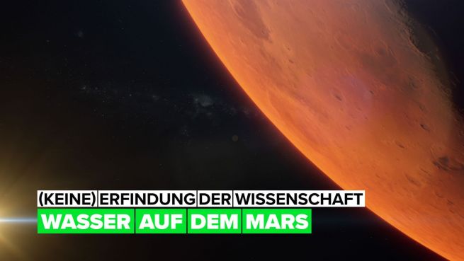 go to (Keine) Erfindung der Wissenschaft: Wasser auf dem Mars