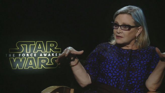 go to 'Sie war einmalig': Harrison Ford über Carrie Fisher